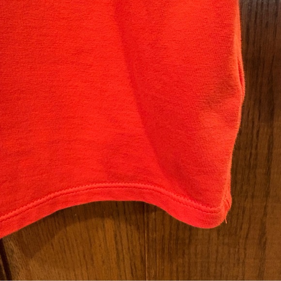Coldwater Creek $50 Red 100% Supima Cotton V-Neck 3/4 Sleeve Top XL - Picture 6 of 9